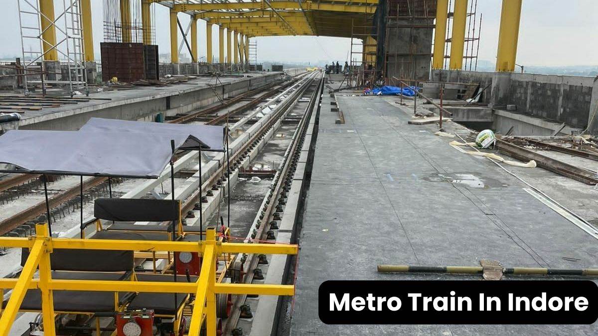 Metro In Indore: इंदौर में डायमंड लगे कटर से मेट्रो प्लेटफार्म की हो रही कटाई