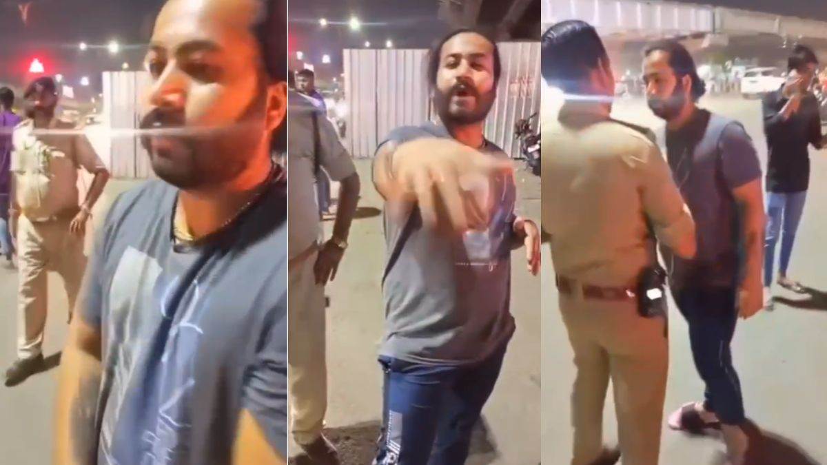 Indore News: इंदौर में युवक ने नशे में पुलिसकर्मी की कॉलर पकड़ी, FIR के बाद मंत्री का फोन आते ही थाने से छोड़ा